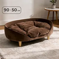 Лежанка Лилу 50*90 см, Капучино